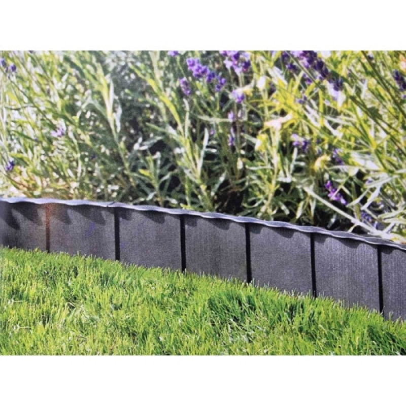 Декоративний бордюр 11,6см чорний