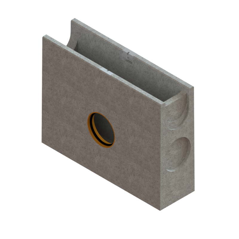 Пісковловлювач бетонний Base DN100 з розтрубом 110 C250