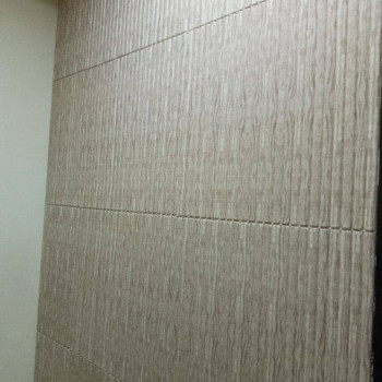 Самоклеюча декоративна 3D панель бамбук капучіно 700х700х8мм (077) SW-00000350