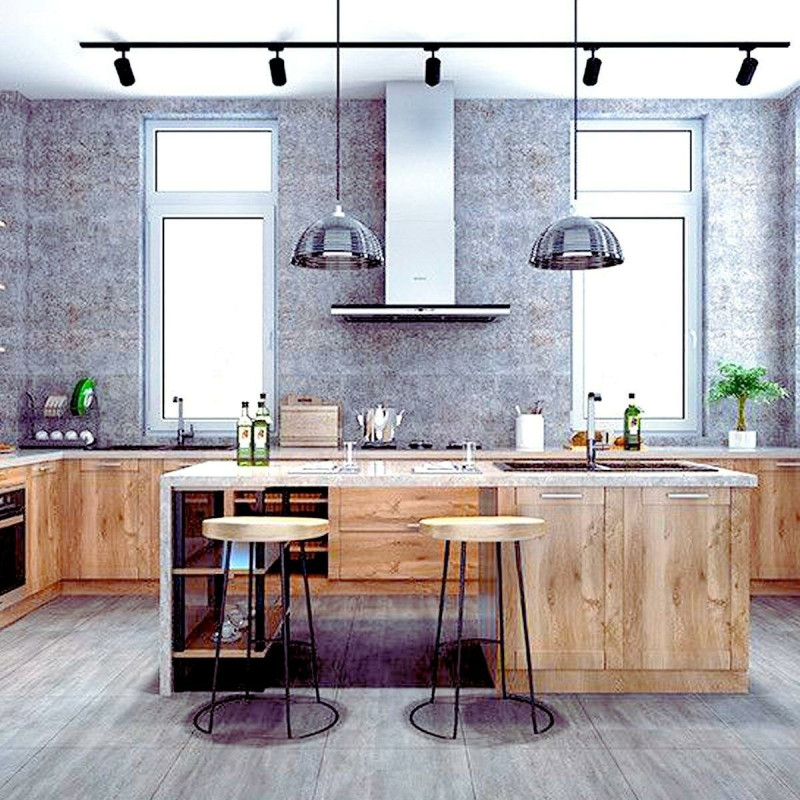 Самоклеюча вінілова плитка 600х300х1,5мм, ціна за 1 шт. (СВП-113) Матова SW-00000502