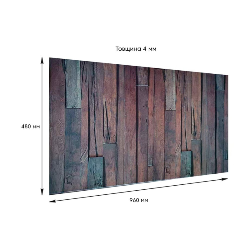 Декоративна ПВХ панель 960*480*4мм SW-00000576
