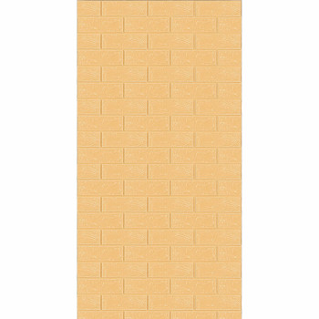 Самоклеюча 3D панель під бежеву цеглу в рулоні 3080x700x3мм (R009-3) SW-00001394