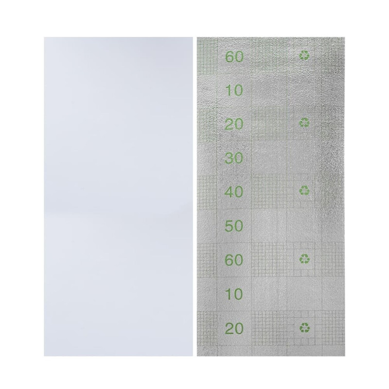 Самоклеюча вінілова плитка в рулоні біла 3000х600х2мм Глянсова SW-00001284