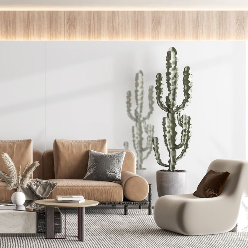 Самоклеюча вінілова плитка в рулоні біла 3000х600х2мм Глянсова SW-00001284