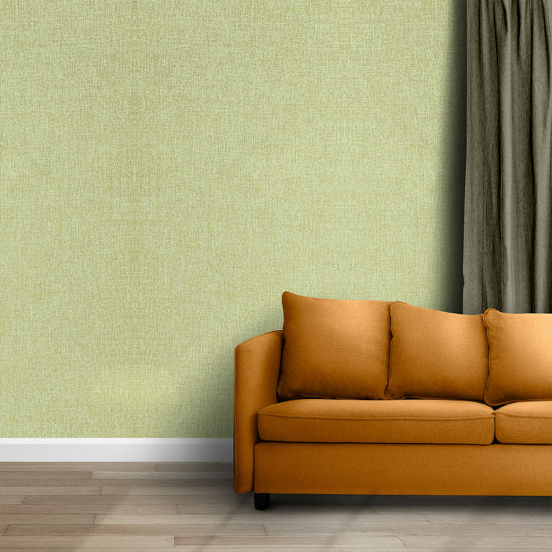 Лляні теплі шпалери на самоклейці оливкового відтінку 2800*650*2mm (D) SW-00001499