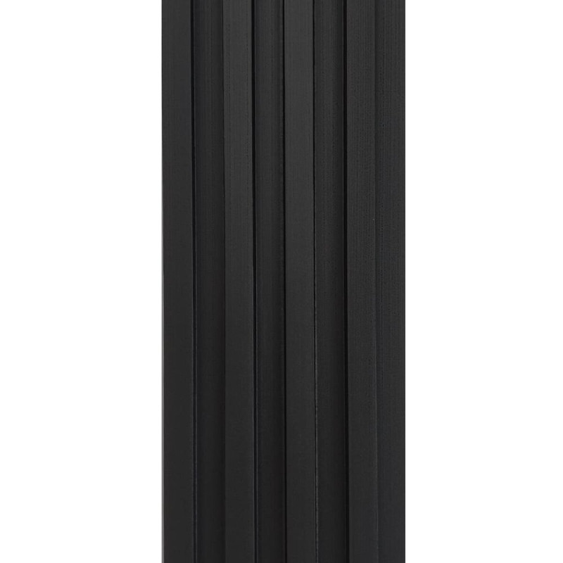 Декоративна стінова рейка антрацит 3000*160*23мм (D) SW-00001532