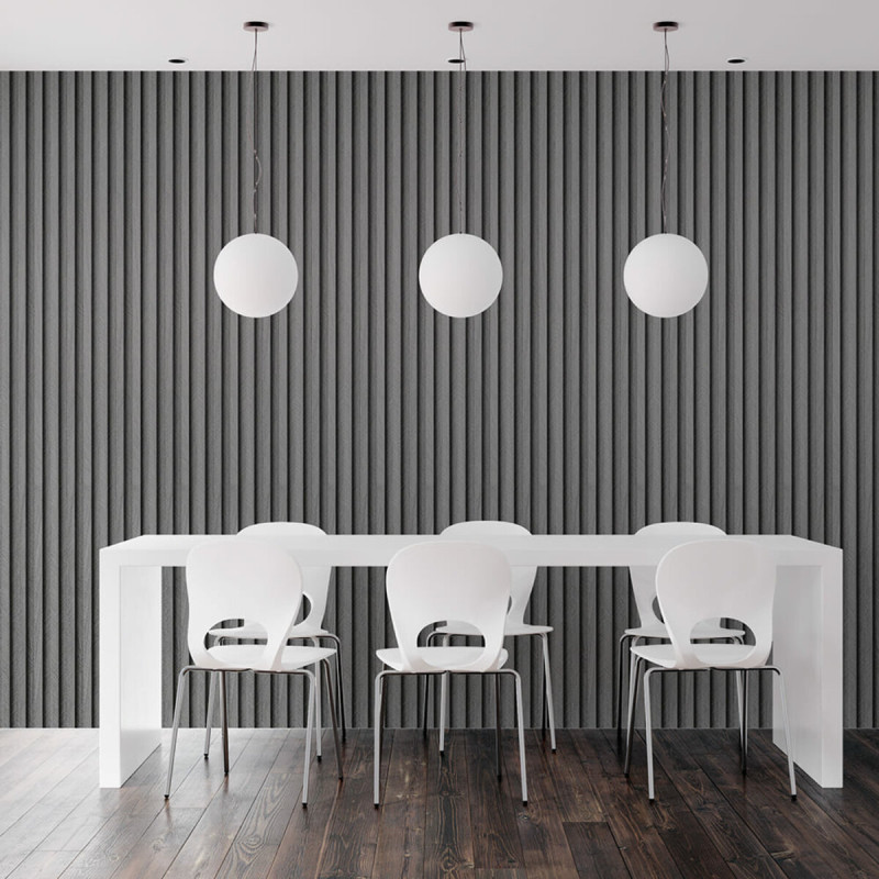 Декоративна стінова рейка вугілля 3000*160*23мм (D) SW-00001534