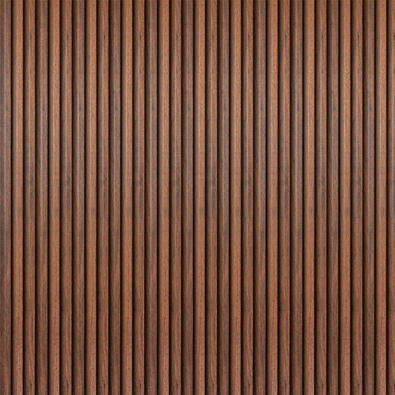 Декоративна стінова рейка каштан 3000*160*23мм (D) SW-00001536