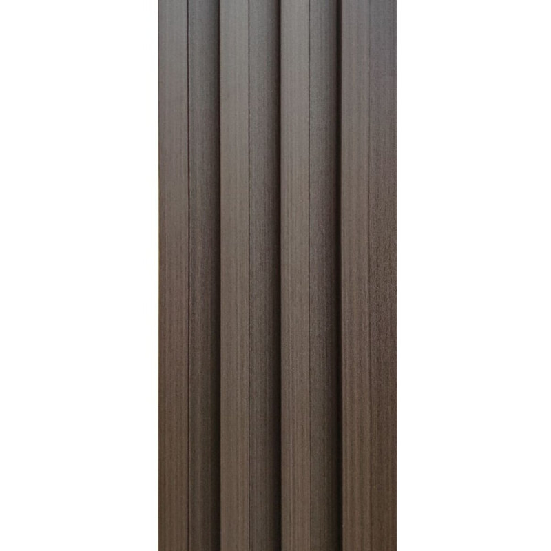 Декоративна стінова рейка венге 3000*160*23мм (D) SW-00001537