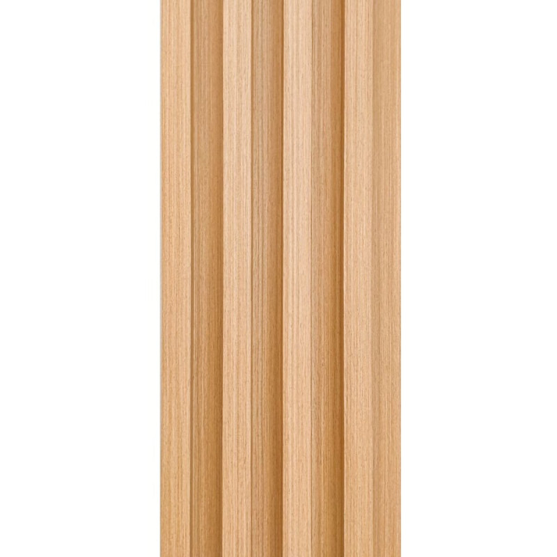 Декоративна стінова рейка вільха 3000*160*23мм (D) SW-00001539