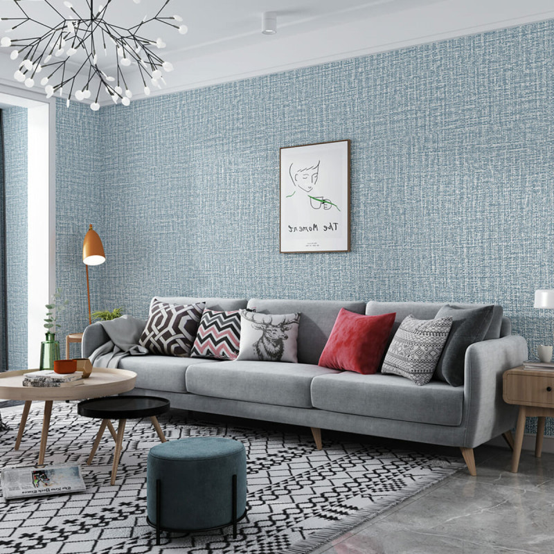 Самоклеючі шпалери 2800*500*2,5мм YM-10 BLUE WHITE (D) SW-00002021