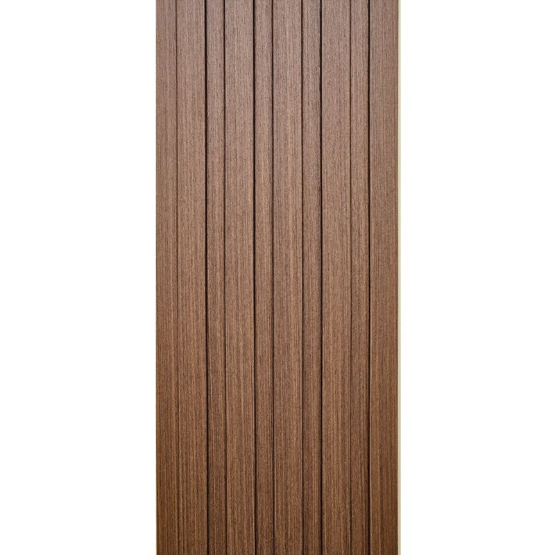 Декоративна рейка WPC стінова капучино 3000*150*9мм (D) SW-00001868