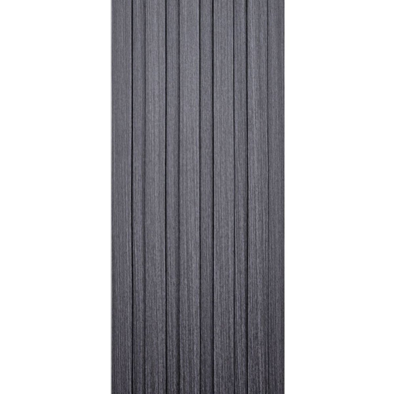 Декоративна рейка WPC стінова графіт 3000*150*9мм (D) SW-00001871