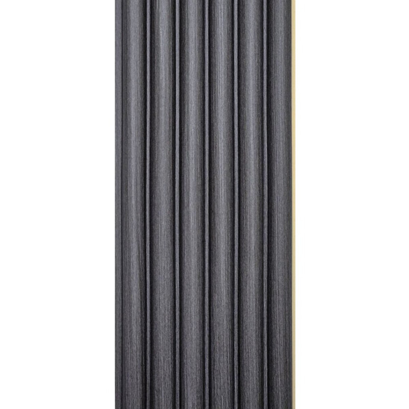 Декоративна WPC кругла стінова рейка 3000*152*15мм (D) SW-00001873