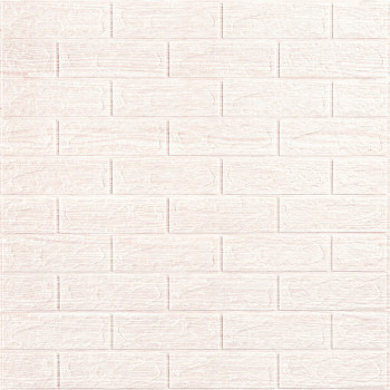 Панель стінова цегла слонова кістка зі смужками 700х770х5мм (D) SW-00002264