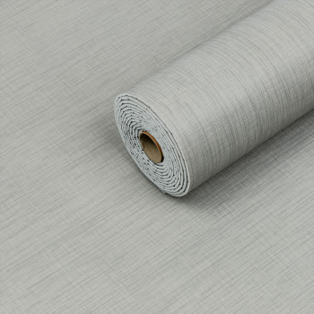 Самоклеюча вініловая плитка в рулоні світло-сіре полотно 0,6*3m*2мм Мат SW-00002033