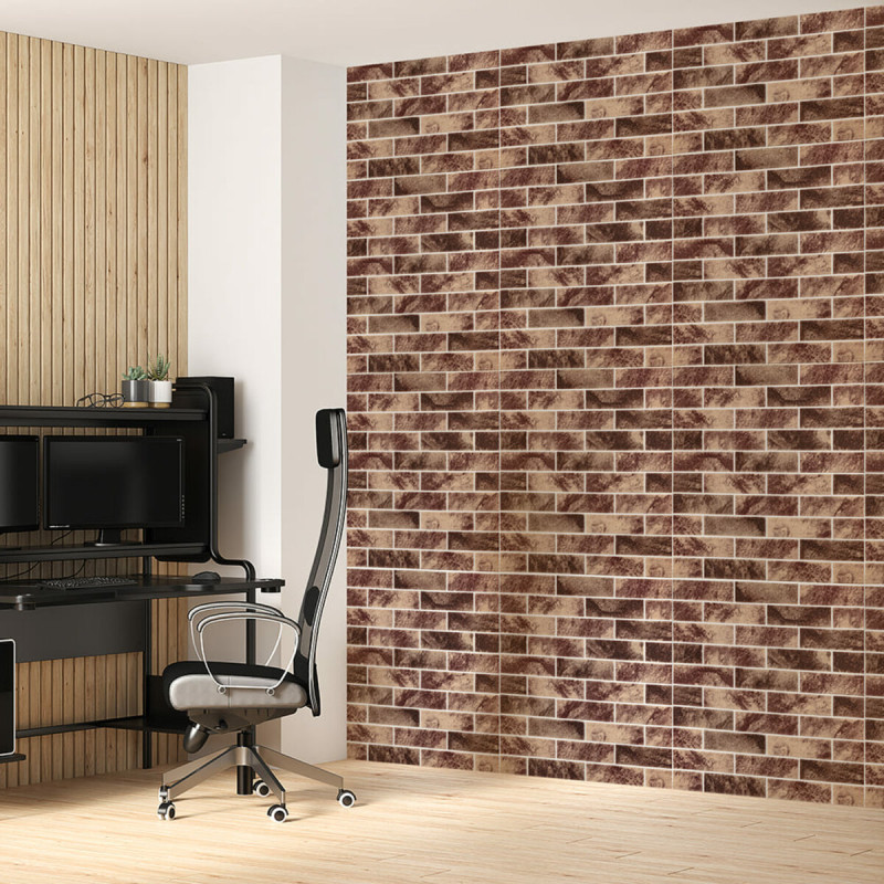 Панель стінова 700*700cm*4mm клінкер піщано-коричневий (D) SW-00002004