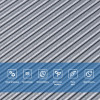 Панель 3D Silver 700*700*4mm (D) SW-00001952