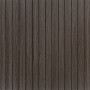Покриття вінілове самоклеюче 3D рейки димчастий каштан 600*600*2,8мм (D) SW-00002195