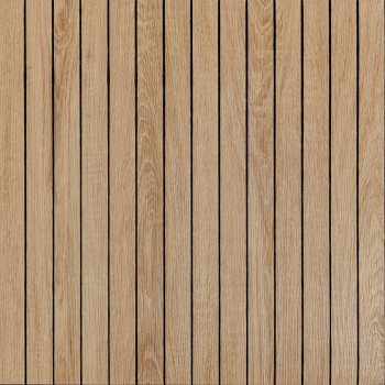 Покриття вінілове самоклеюче 3D рейки світлий мигдаль 600*600*2,8мм (D) SW-00002204