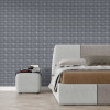 R017-2 Панель стеновая в рулоне 3D 700мм*3,08м*2мм сіра цегла (D) SW-00002535